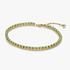 Pulsera de Tenis Verde Brillante Pulsera de Tenis Verde Brillante