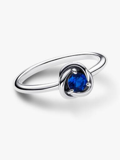 Anillo Círculo Eternity Gema del Mes de Septiembre