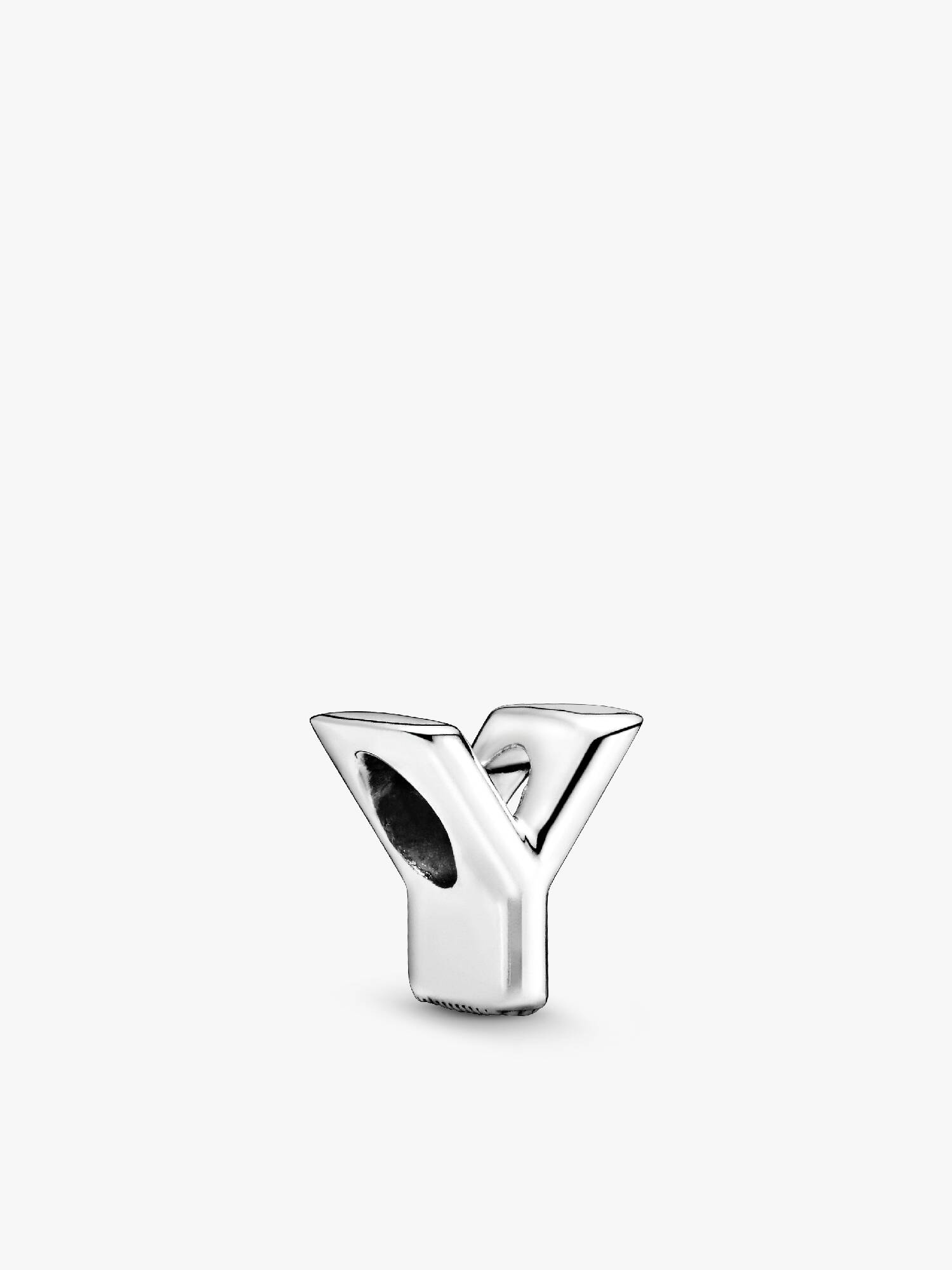Charm en plata de ley Letra Y