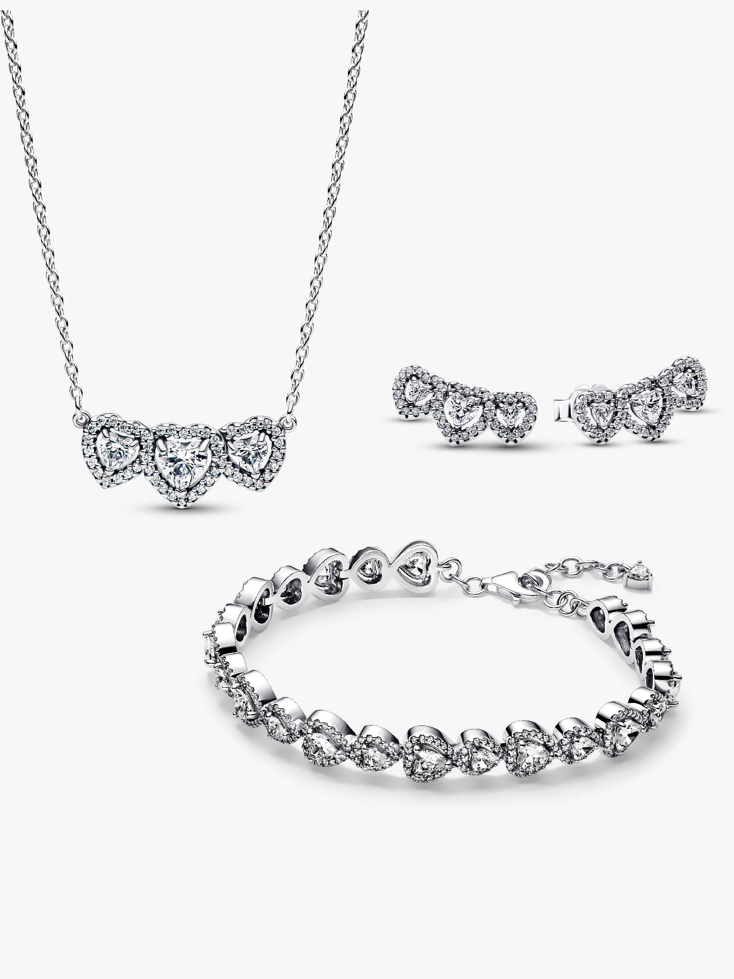 Conjunto de Regalo Triple Halo Corazón
