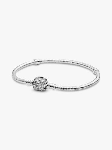 Pulsera Moments Cadena de Serpiente con cierre de firma