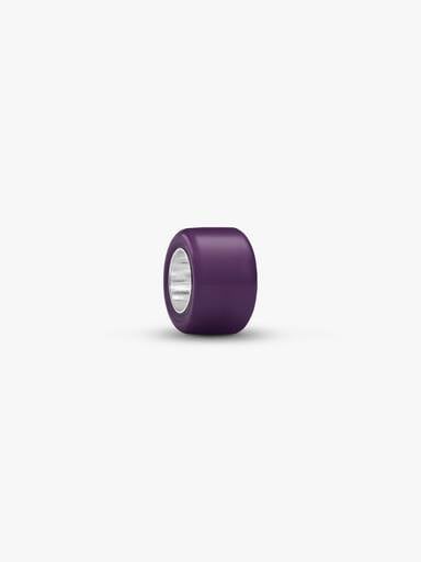 Charm Cristal de Murano Morado