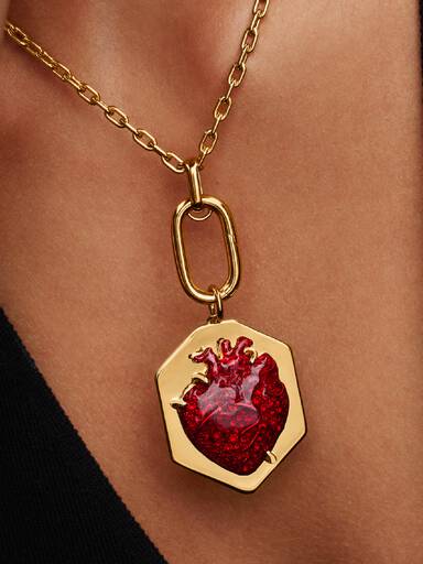 Charm Colgante XL Corazón Palpitante de Pat McGrath