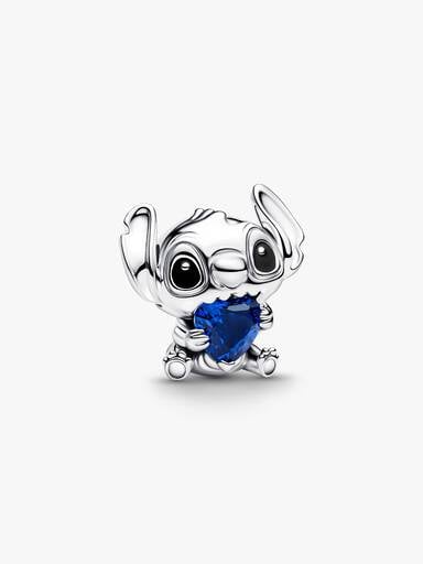Charm Stitch Corazón Azul de Disney