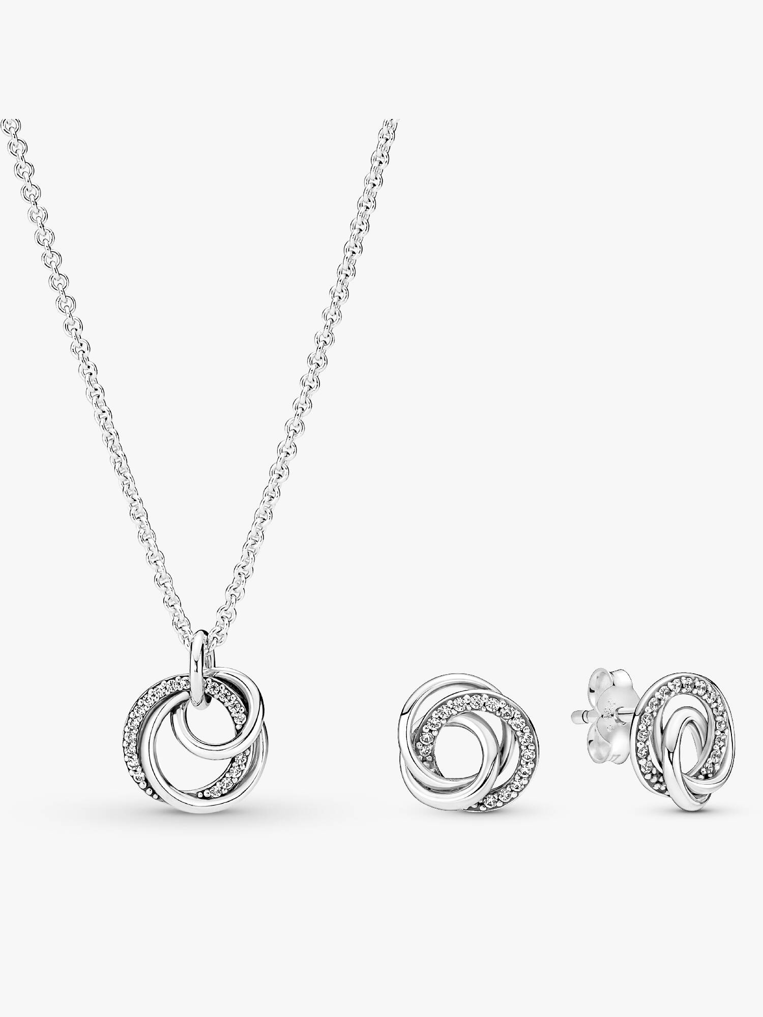 Conjunto de joyería Círculos de familia para siempre