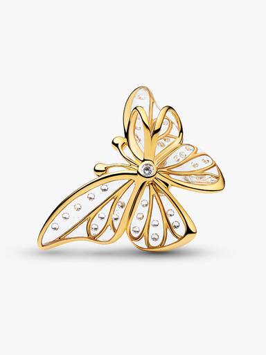 Charm Mariposa Grande en Filigrana