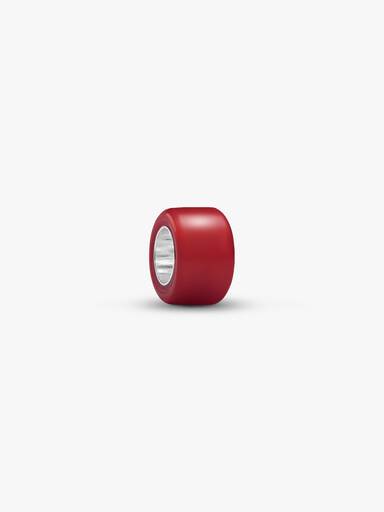 Charm Mini Cristal de Murano Rojo