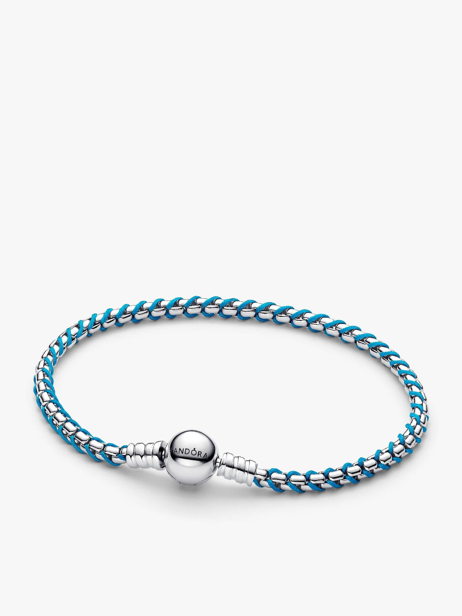Pulsera Cadena Caja Cordón Azul