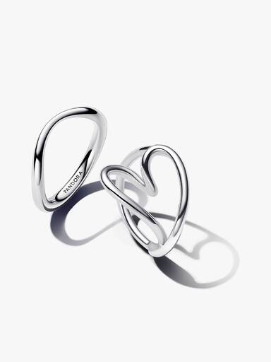 Conjunto de Anillos forma orgánica