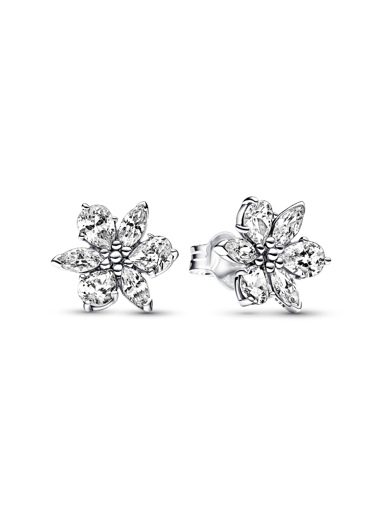Pendientes de Botón Herbario Brillante