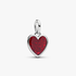 Charm Colgante Grabable Corazón Rojo Charm Colgante Grabable Corazón Rojo
