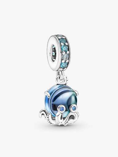 Octopus Charm and Bracelet Set