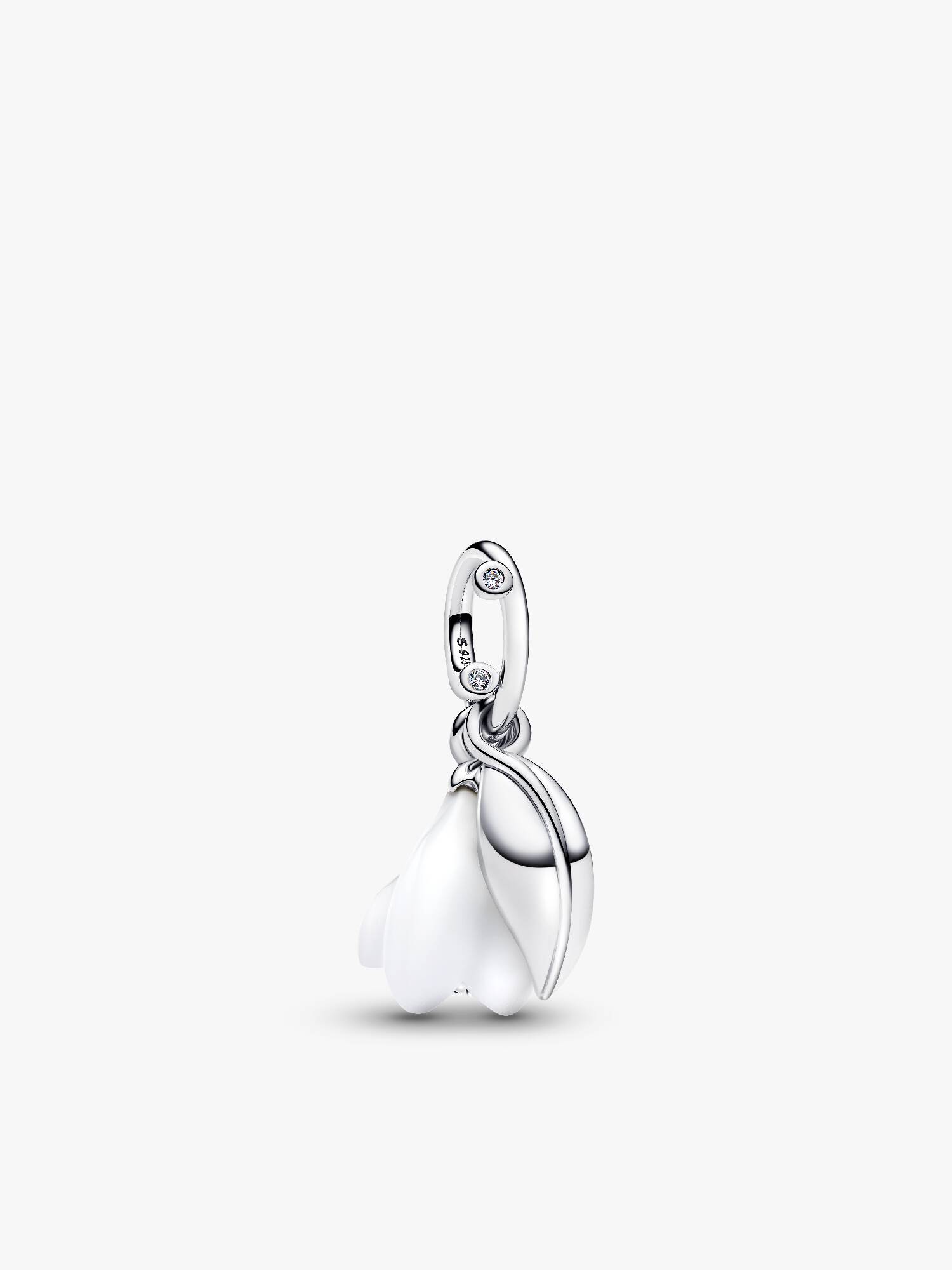 Charm Colgante en plata de ley Flor Campanilla