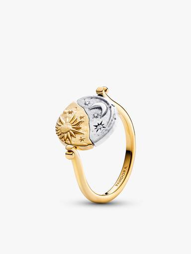 Conjunto de Joyas con Medallón Sol y Luna