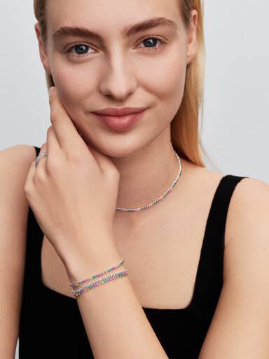 Pulsera de Tenis Arcoíris