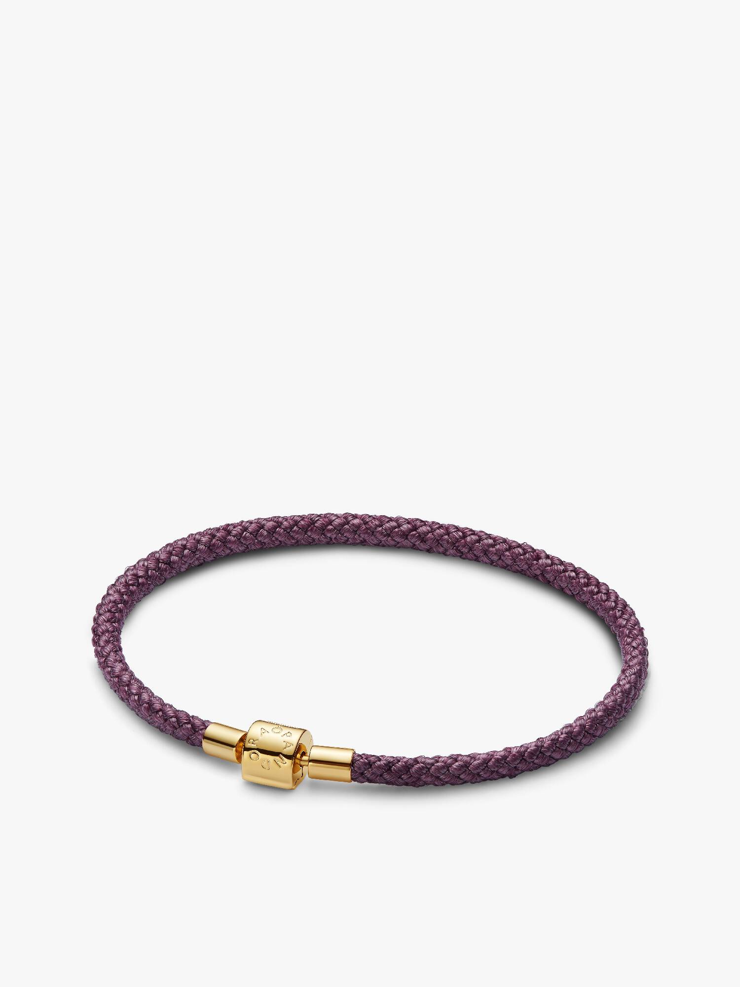Pulsera Cordón Morado Brillante