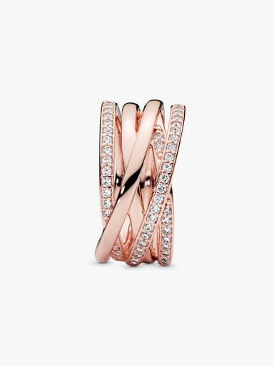 Anillo Entrelazados