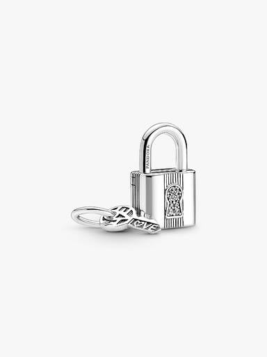 Charm Colgante Candado y Llave