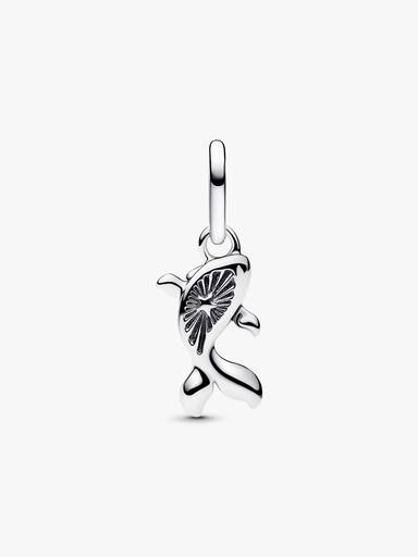 Charm MIni Colgante Pez Koi de Cristal de Murano Rojo