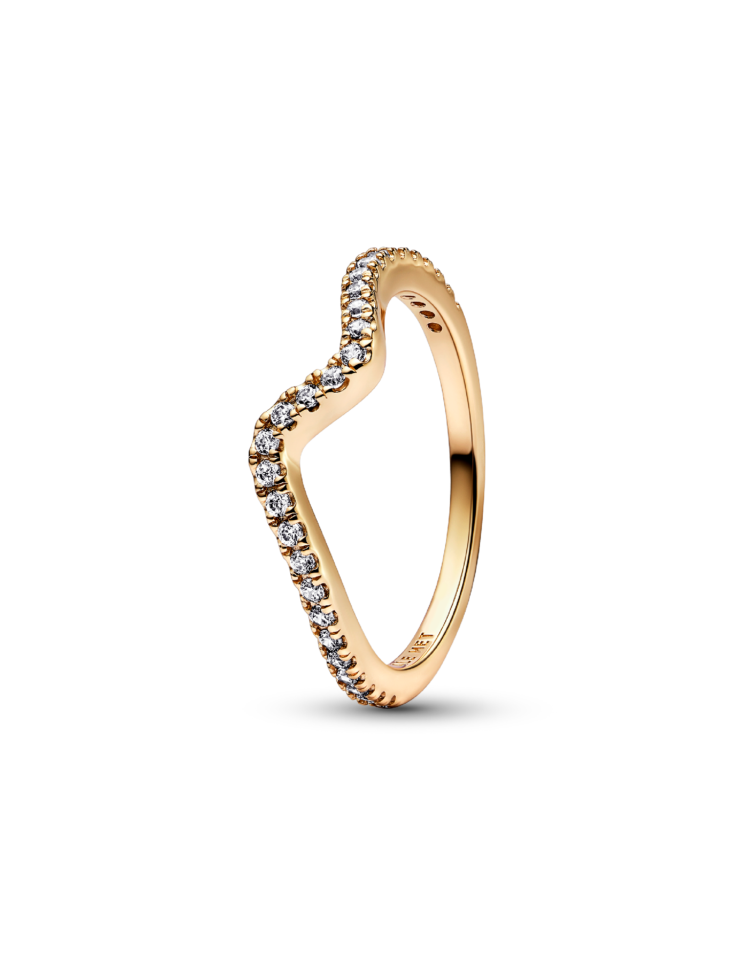 Anillo Ola Brillante