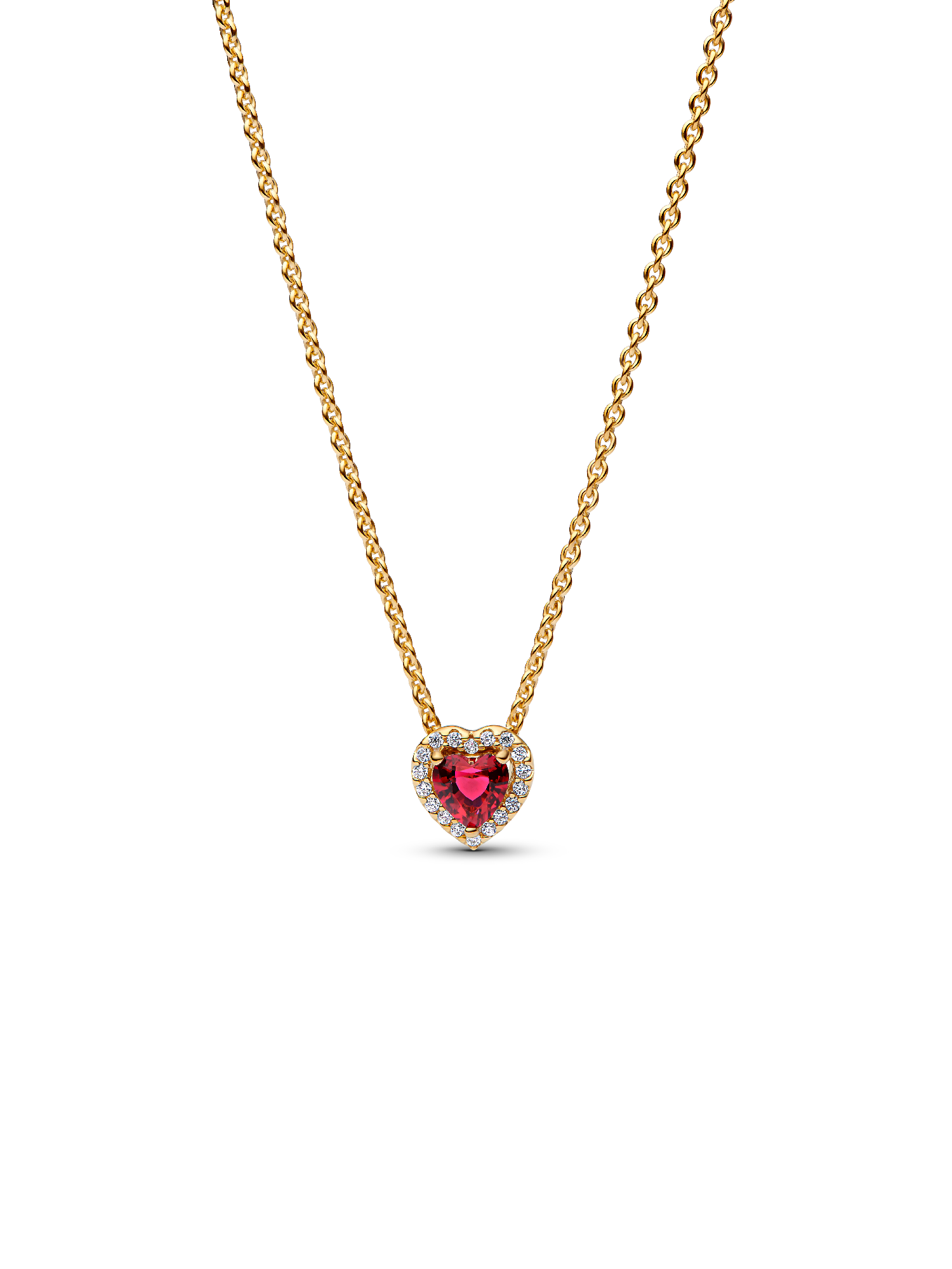 Collar Corazón en Relieve