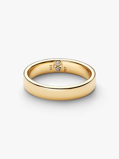 Anillo Banda Clásica Grabable
