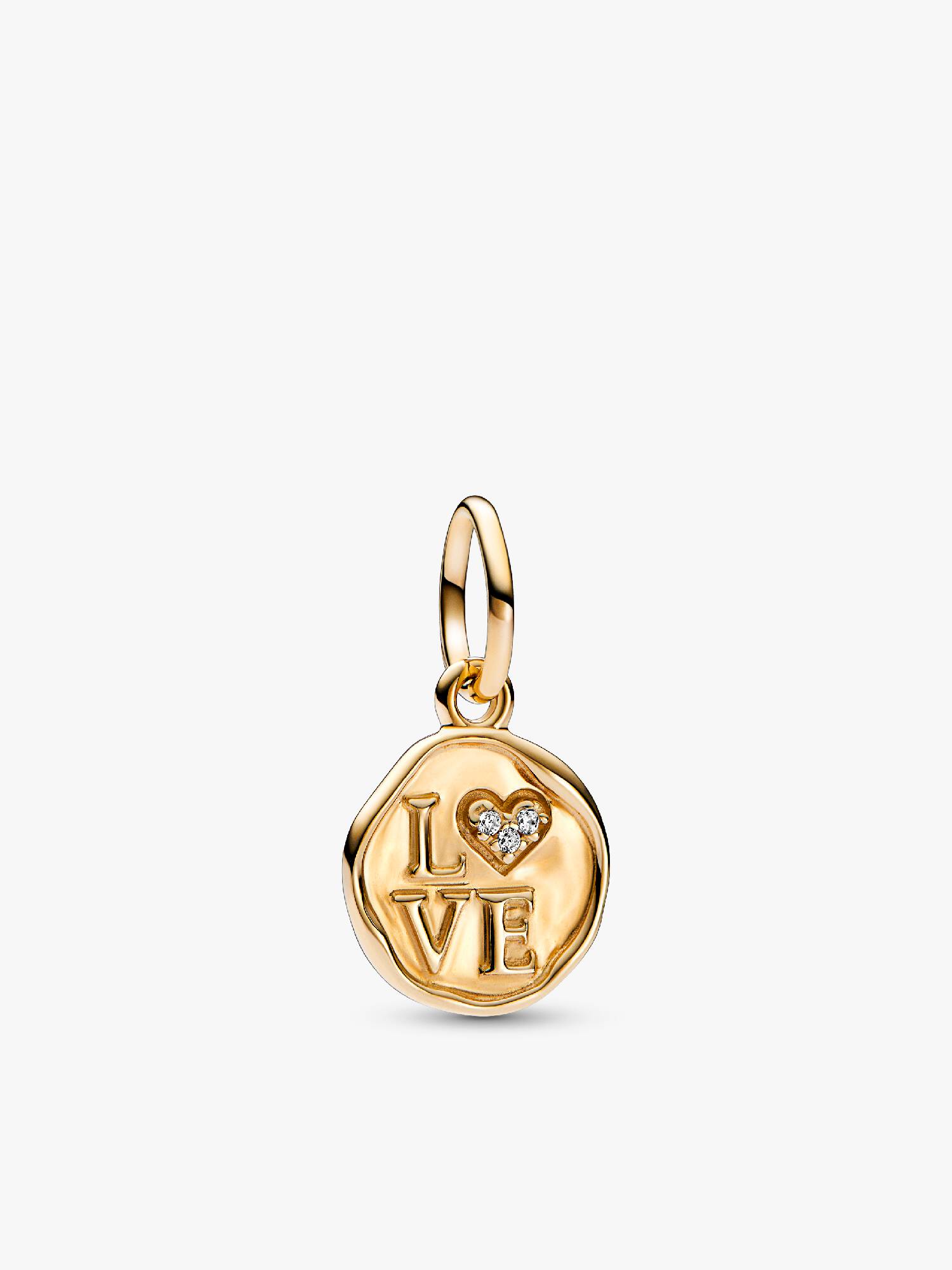 Charm Colgante Sello de Amor Brillante