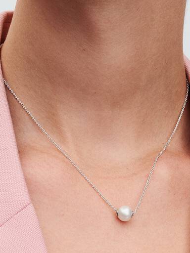 Collar Perla Cultivada de Agua Dulce Tratada