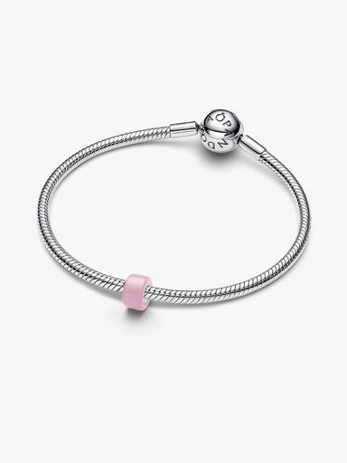 Charm Cristal de Murano Rosa
