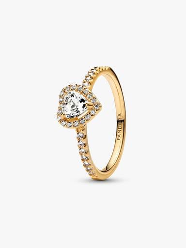 Anillo Corazón en Relieve