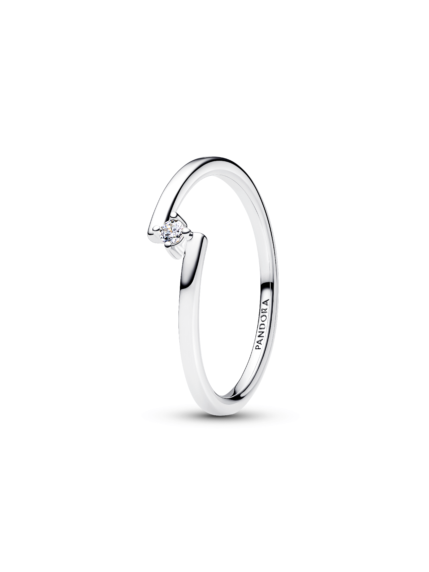 Anillo Solitario Abierto